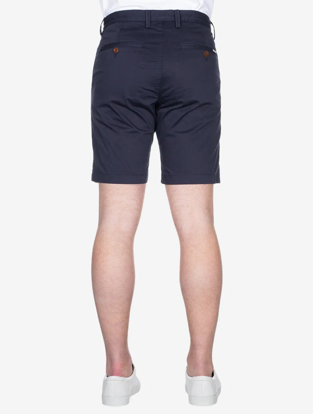 Slim Twill Shorts Marine