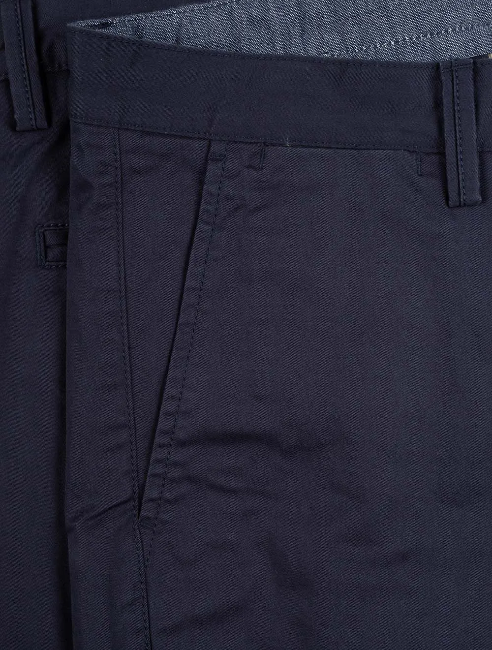 Slim Twill Shorts Marine