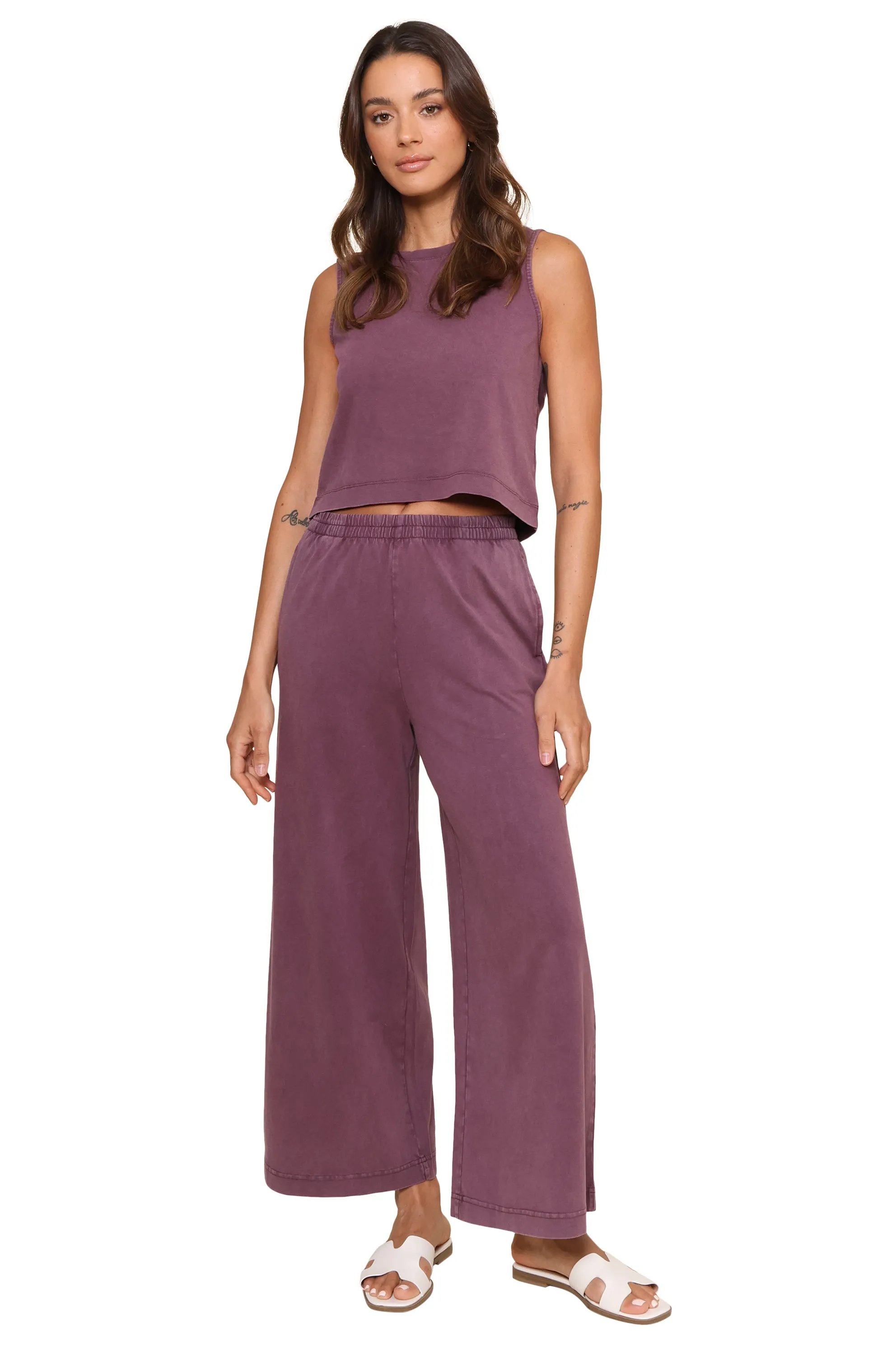 Sloane Jersey Muscle Tank