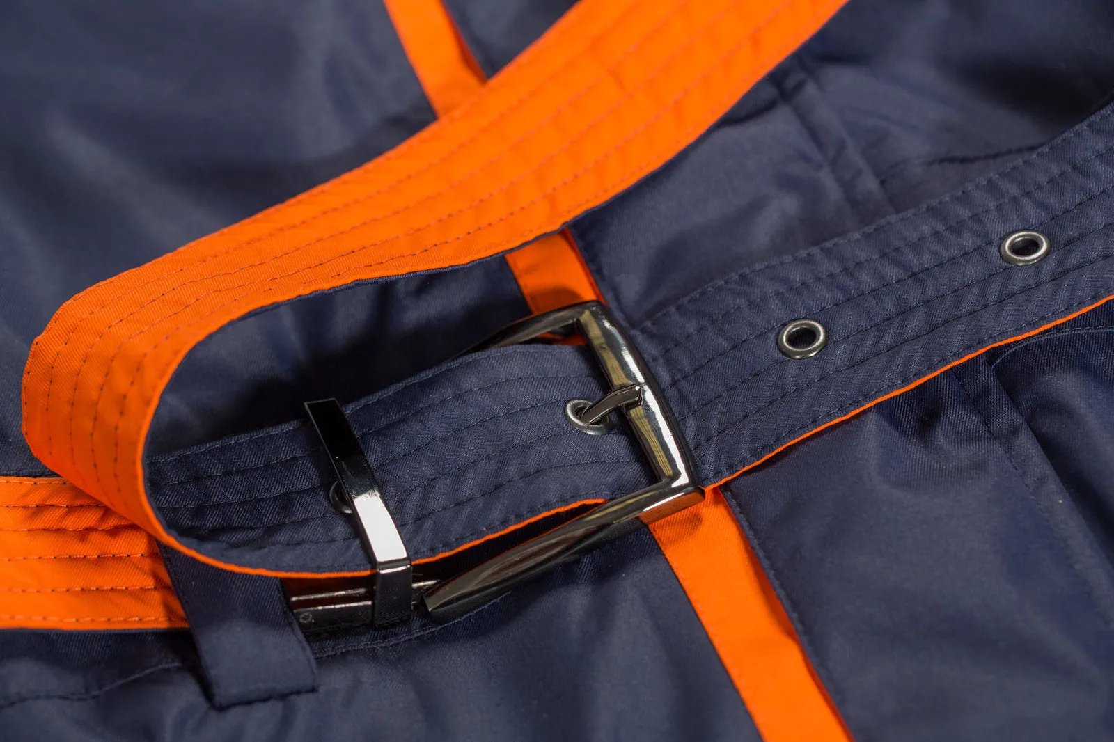 Snowsuits Powder Pro onesie skipak navy/oranje heren