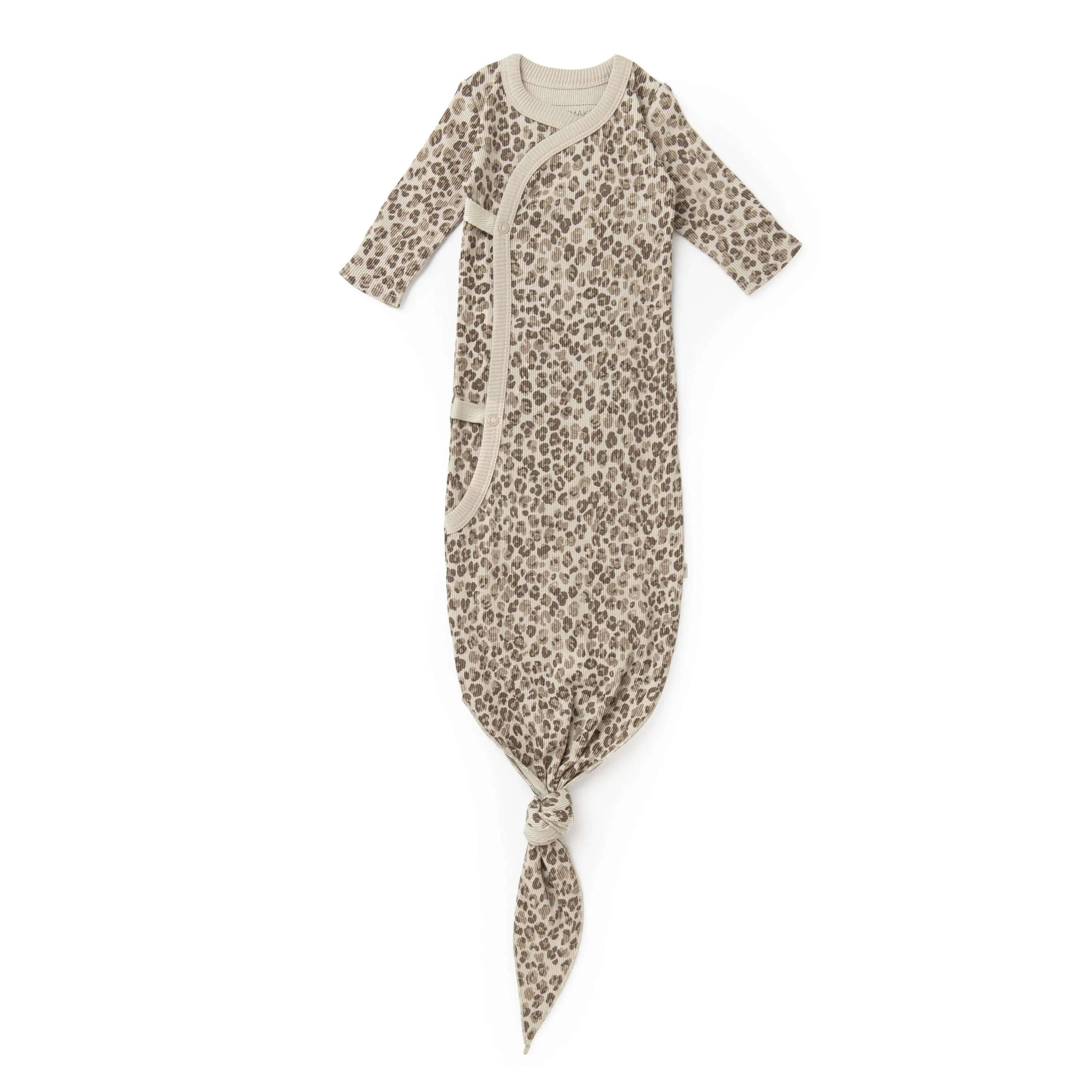 Spotted | Organic Baby Sleep Gown Knotted