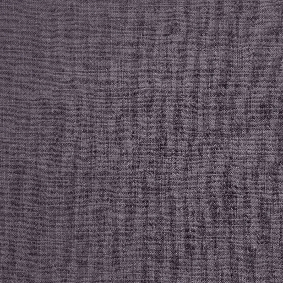 stonewashed ramie mid-weight textured woven - dusky grape