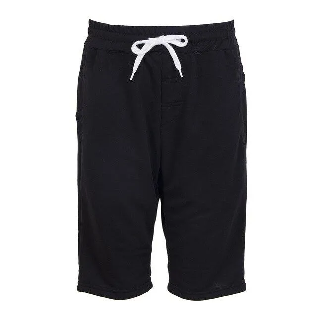 Summer Men Casual Tech Fleece Shorts Baggy Gym Sport Jogger Sweat