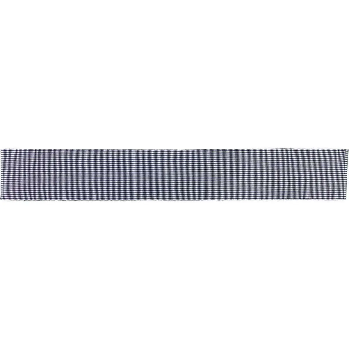 Tara Navy Ribbed Runner 13x90 VHC Brands