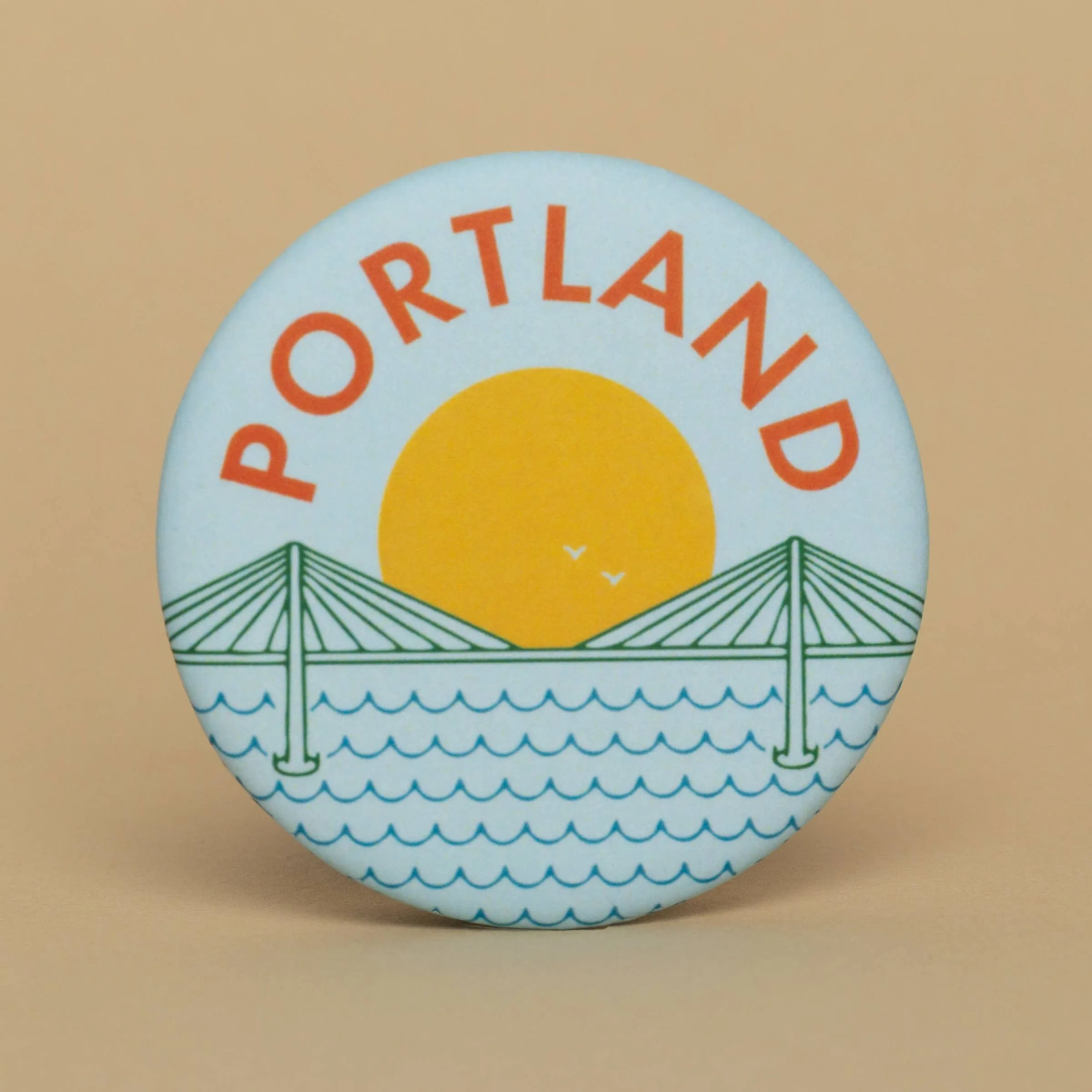 Tender Loving Empire - Tilikum Bridge Round Magnet