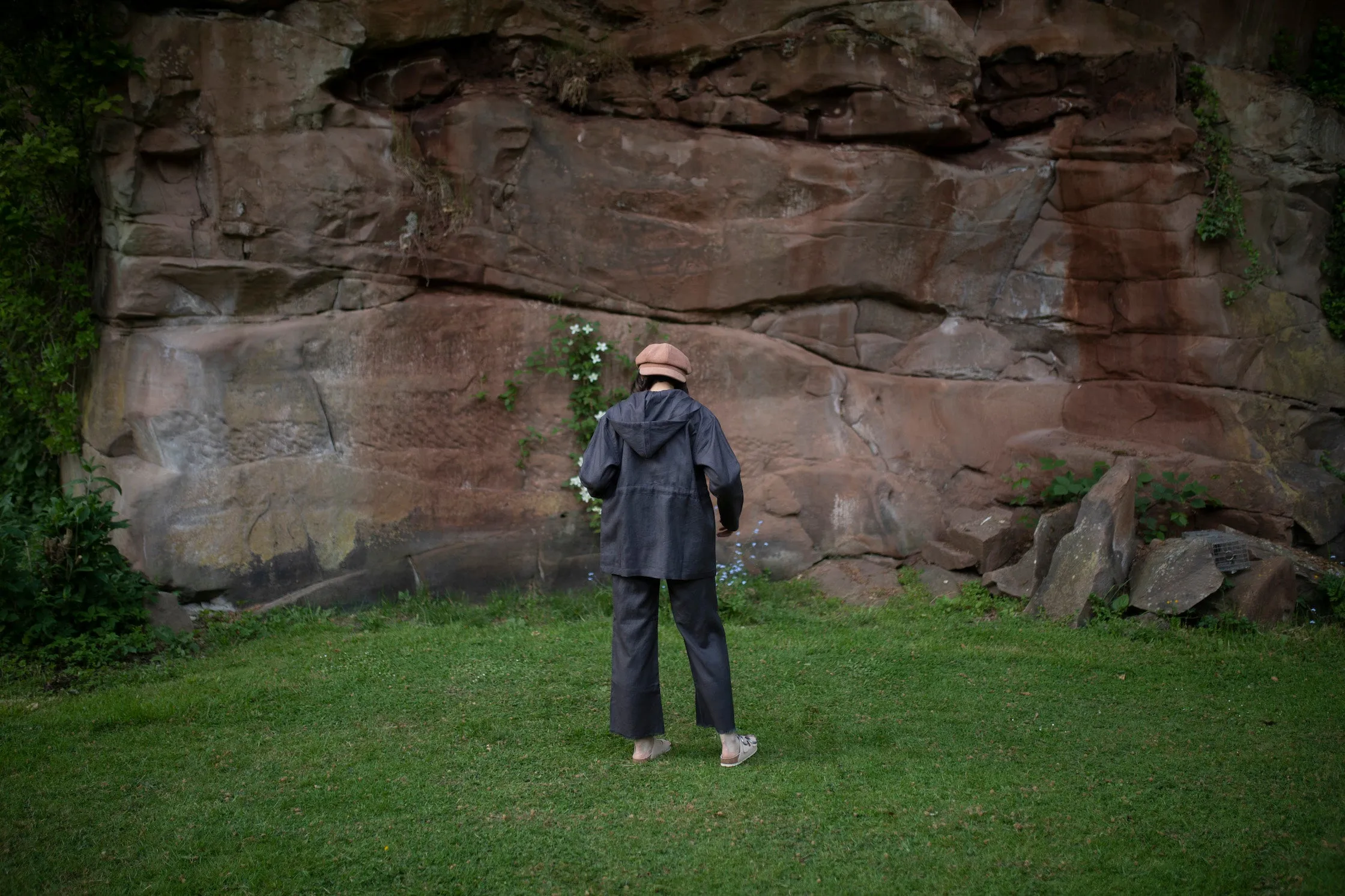 The Terra Tribe Charcoal Nelson Utility Jacket