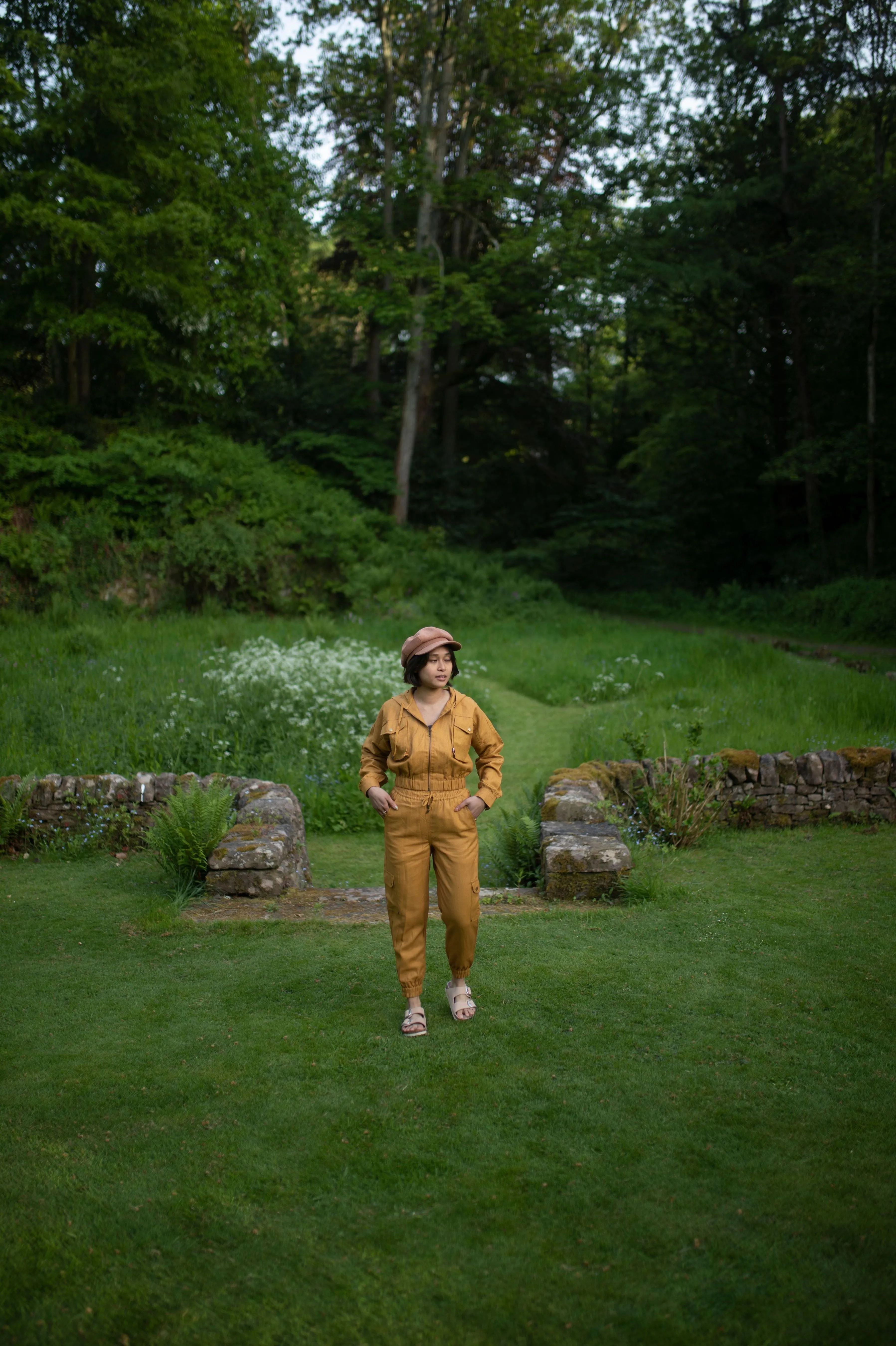 The Terra Tribe Mustard Seoul Oversized Jacket