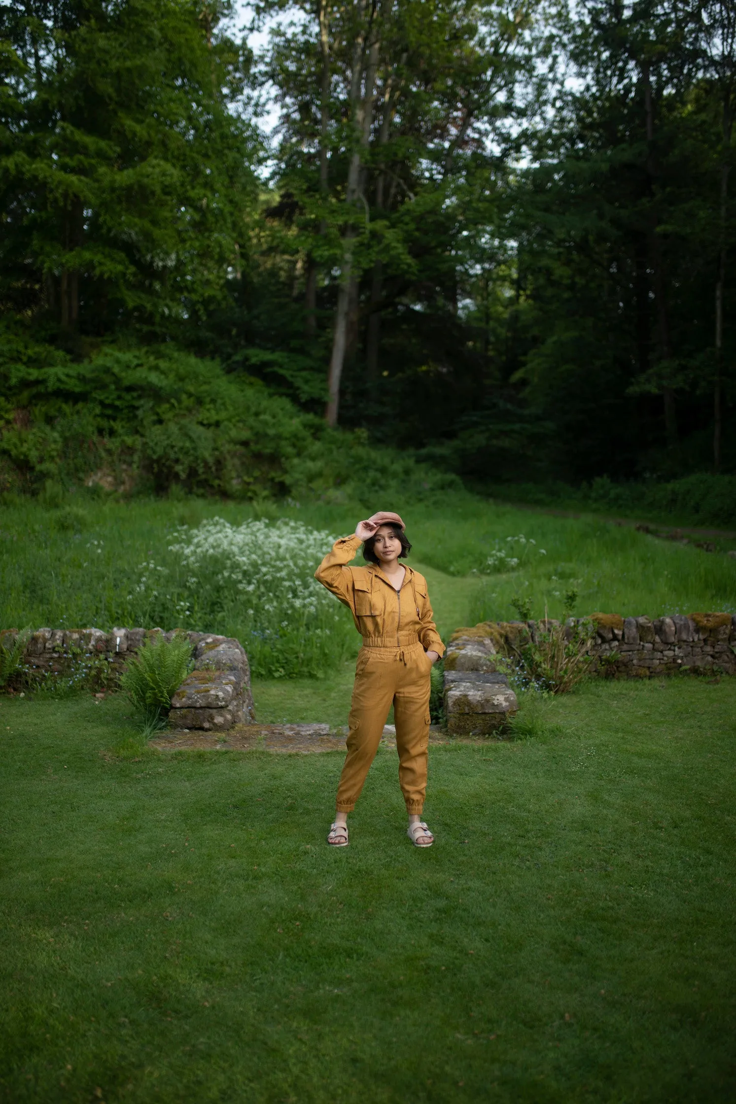 The Terra Tribe Mustard Seoul Oversized Jacket
