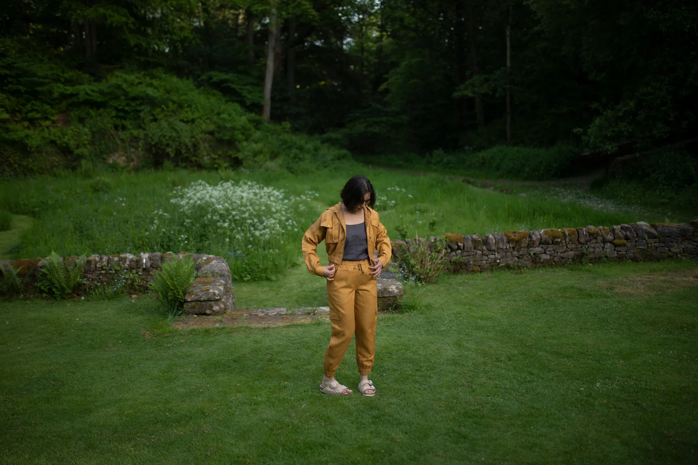 The Terra Tribe Mustard Seoul Oversized Jacket