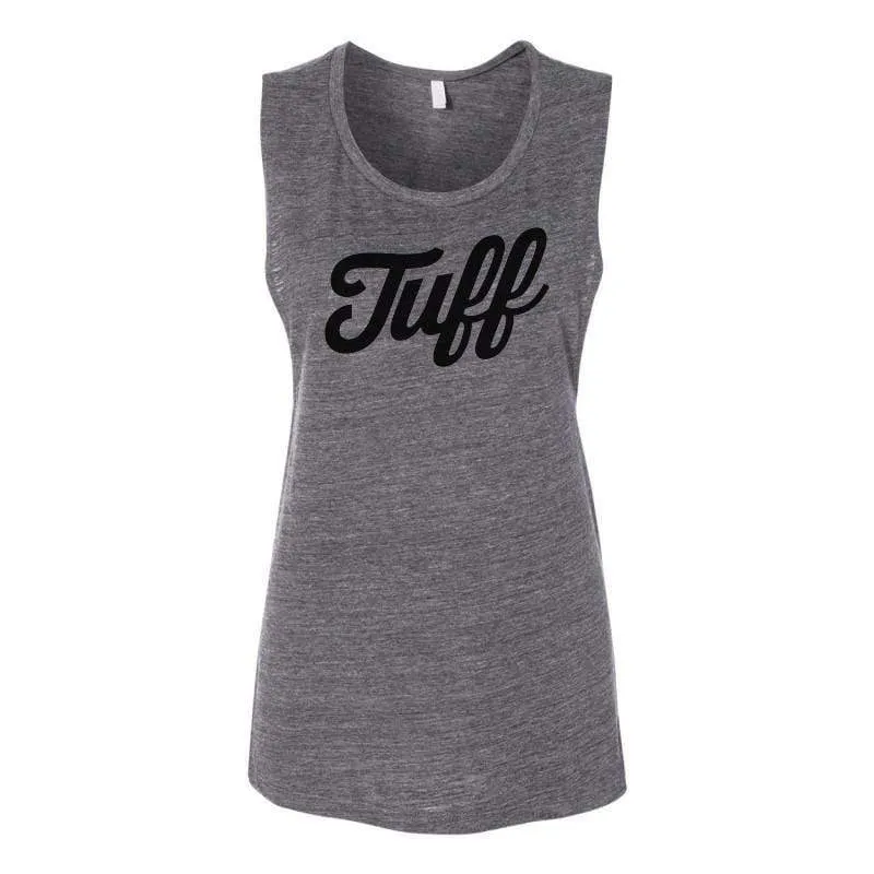 TUFF Script Women's Muscle Tank