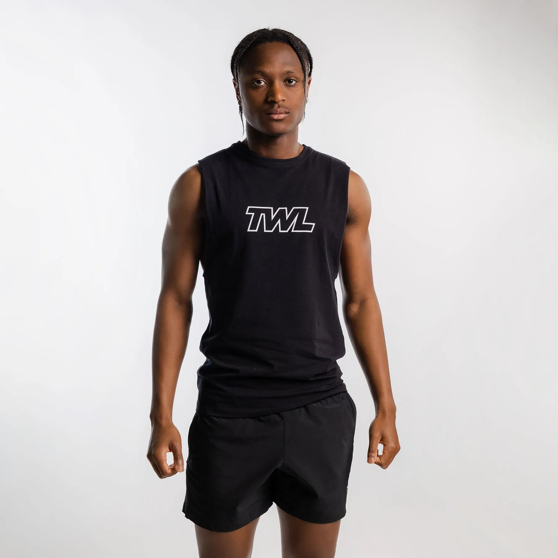 TWL - MEN'S EVERYDAY MUSCLE TANK - ATHLETE - BLACK