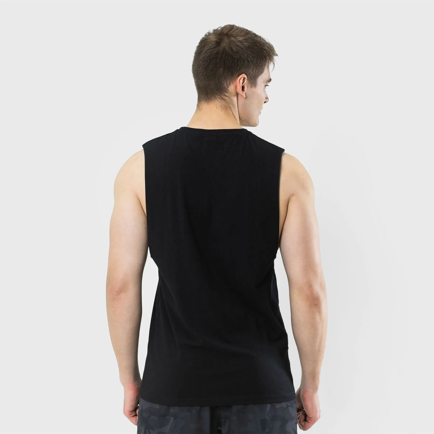 TWL - MEN'S EVERYDAY MUSCLE TANK SL - BLACK/CAMO