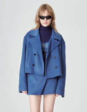 Unisex Reversible Woollen Short Coat