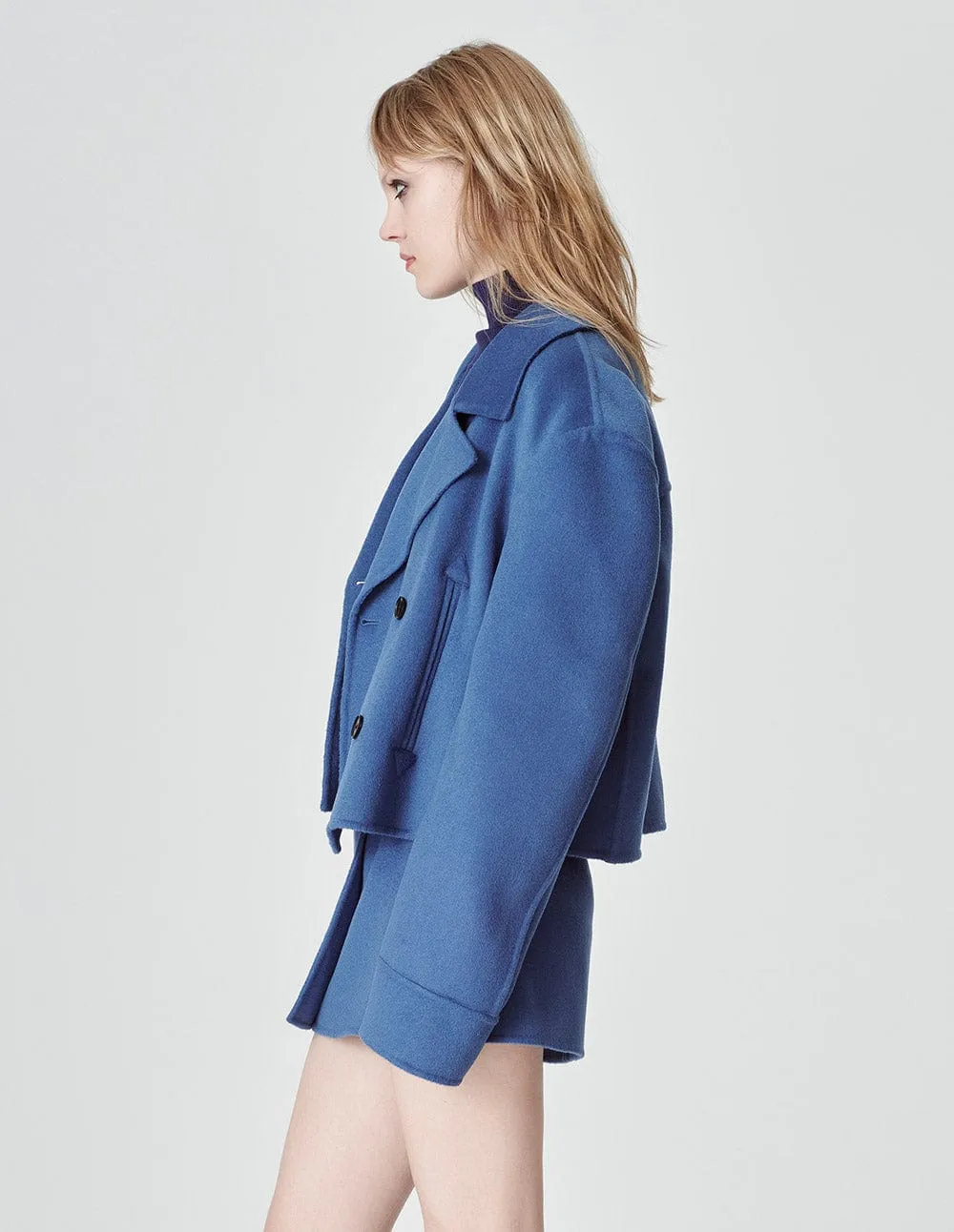 Unisex Reversible Woollen Short Coat