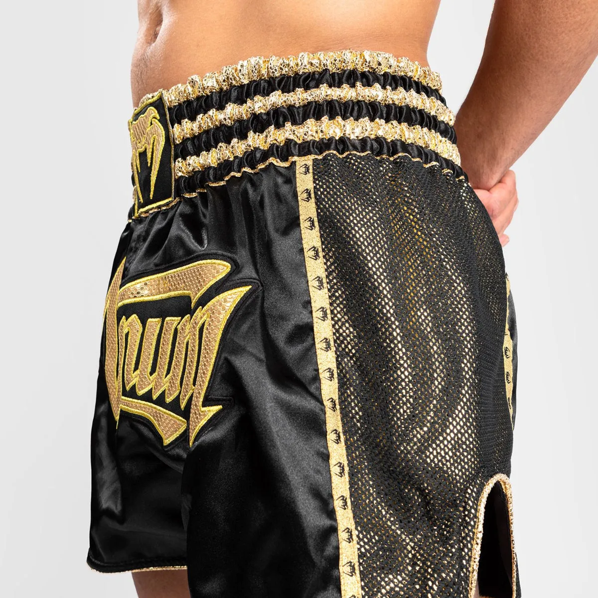 Venum Absolute 2.0 Muay Thai Shorts Black/Gold
