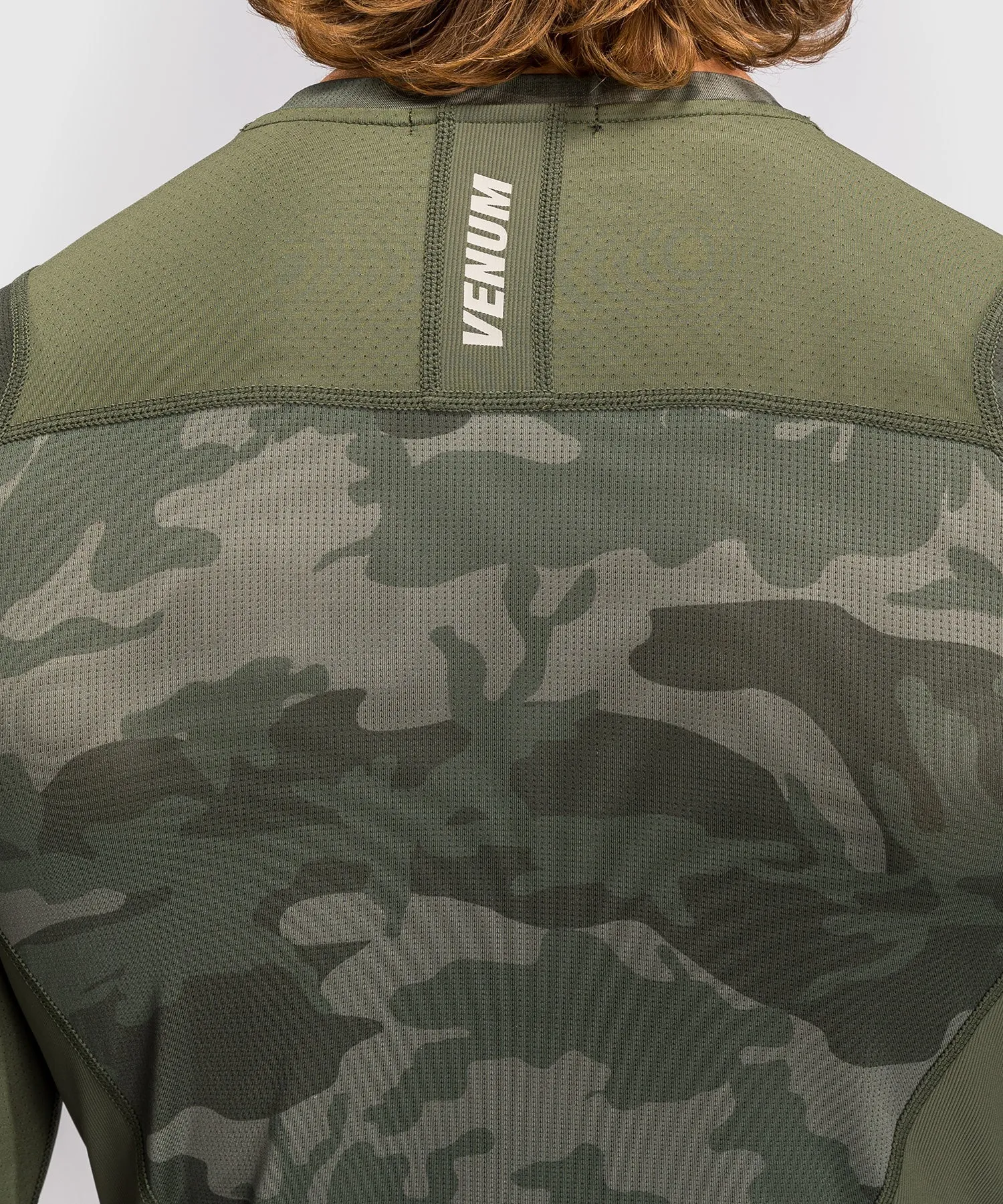 Venum G-Fit Air Men's Long Sleeve Rashguard - Army Camo