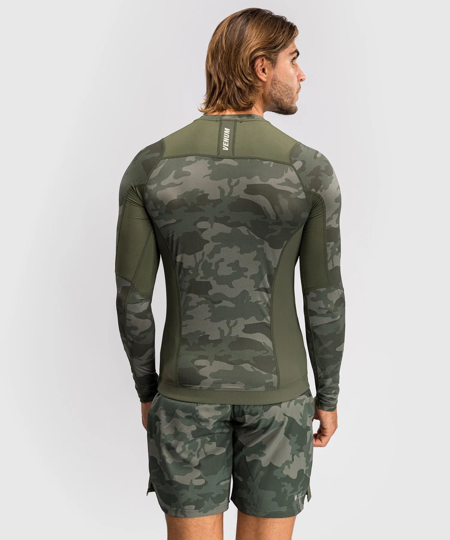Venum G-Fit Air Men's Long Sleeve Rashguard - Army Camo