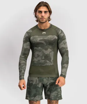 Venum G-Fit Air Men's Long Sleeve Rashguard - Army Camo