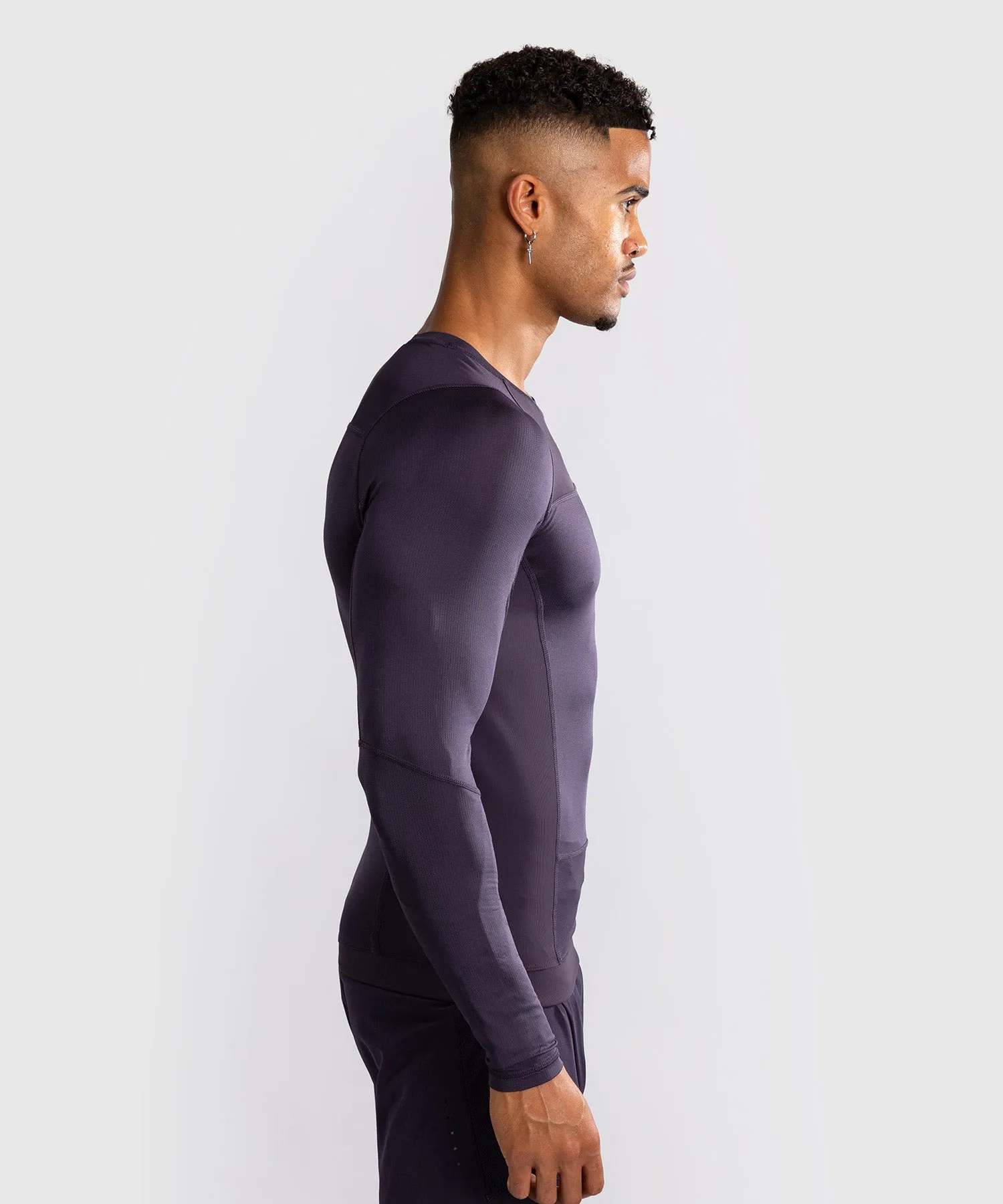 Venum G-Fit Air Men's Long Sleeve Rashguard - Deep Purple