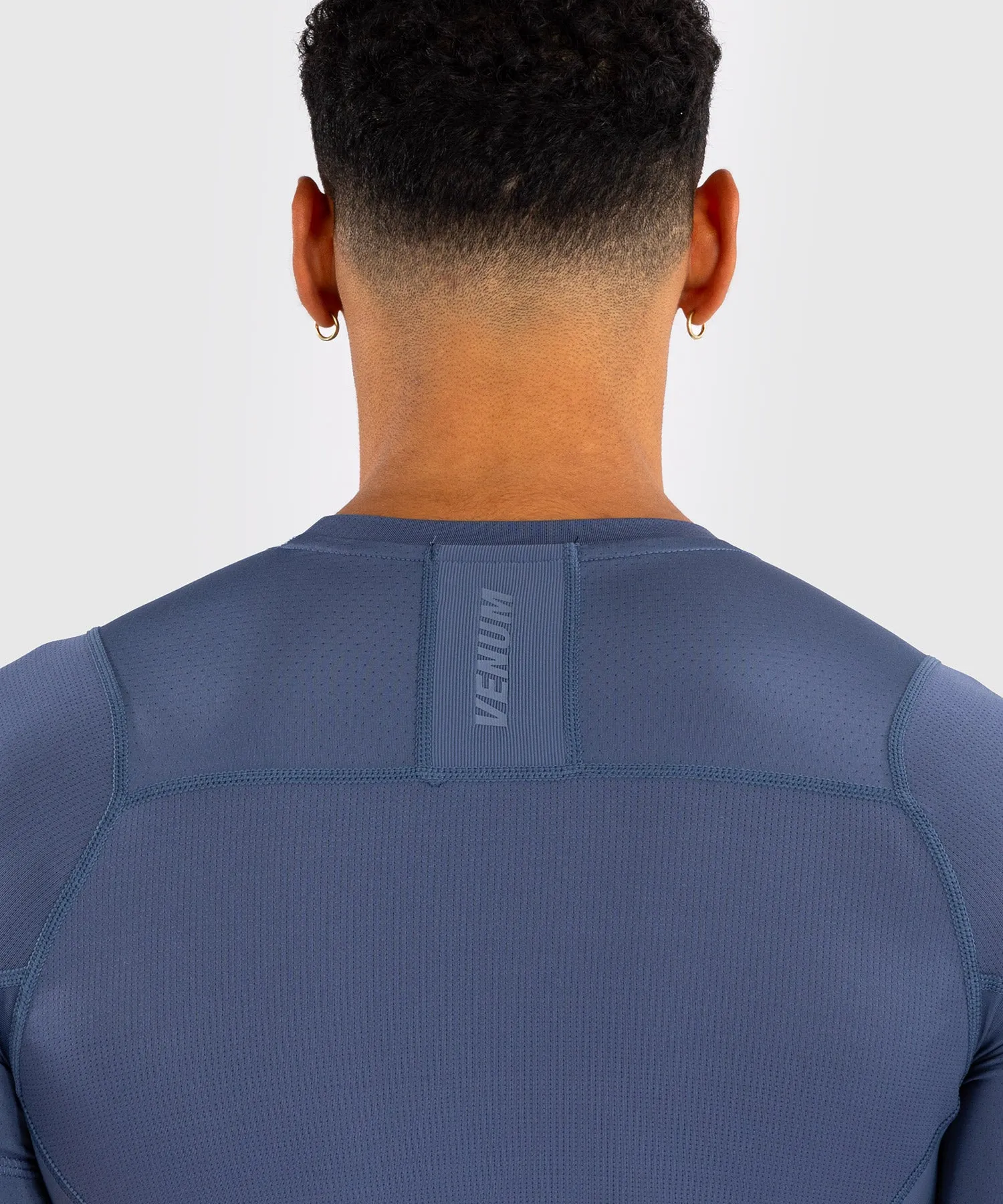 Venum G-Fit Air Men's Short Sleeve Rashguard - Foggy Blue