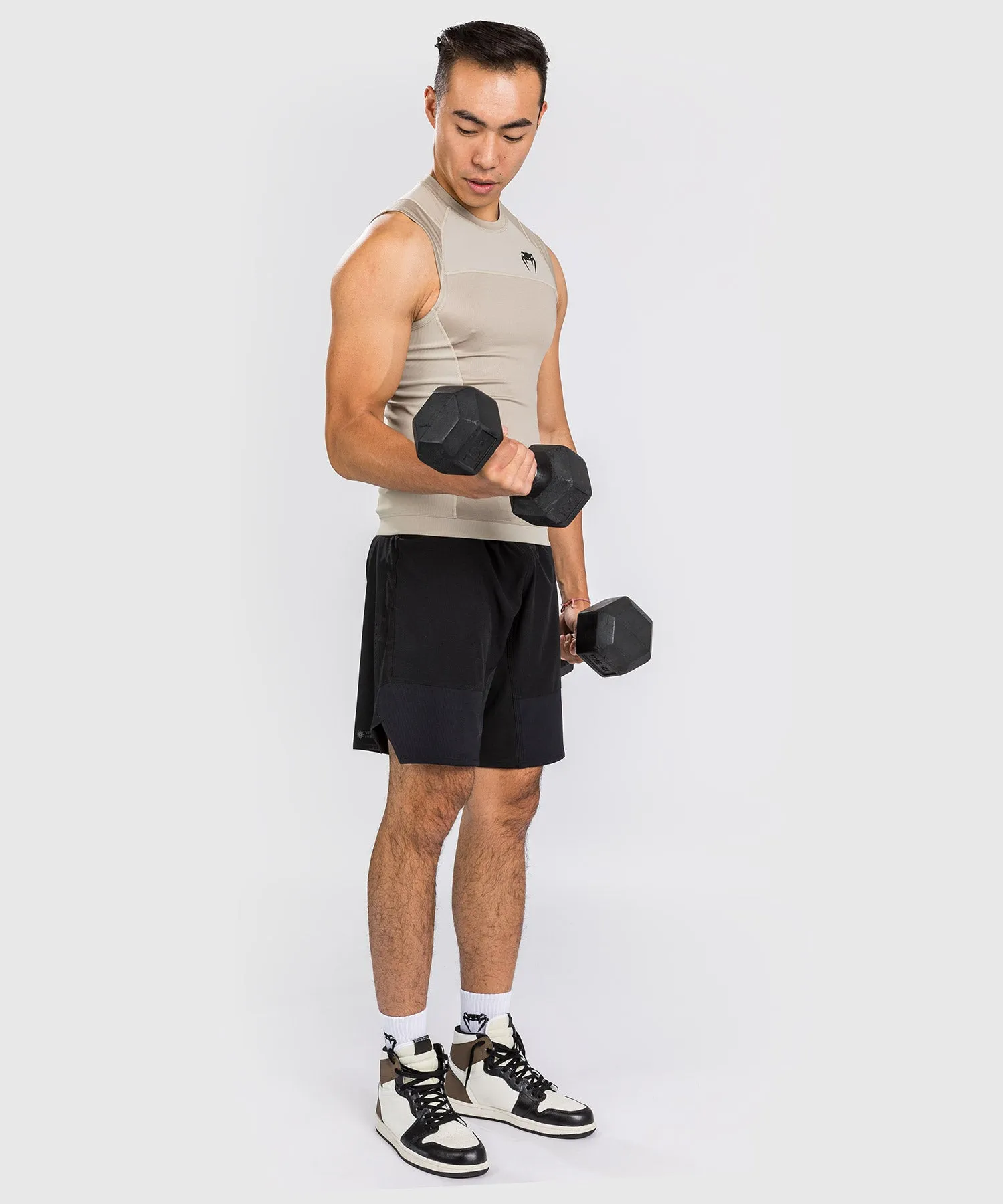 Venum G-Fit Air Rashguard Sleeveless - Sand