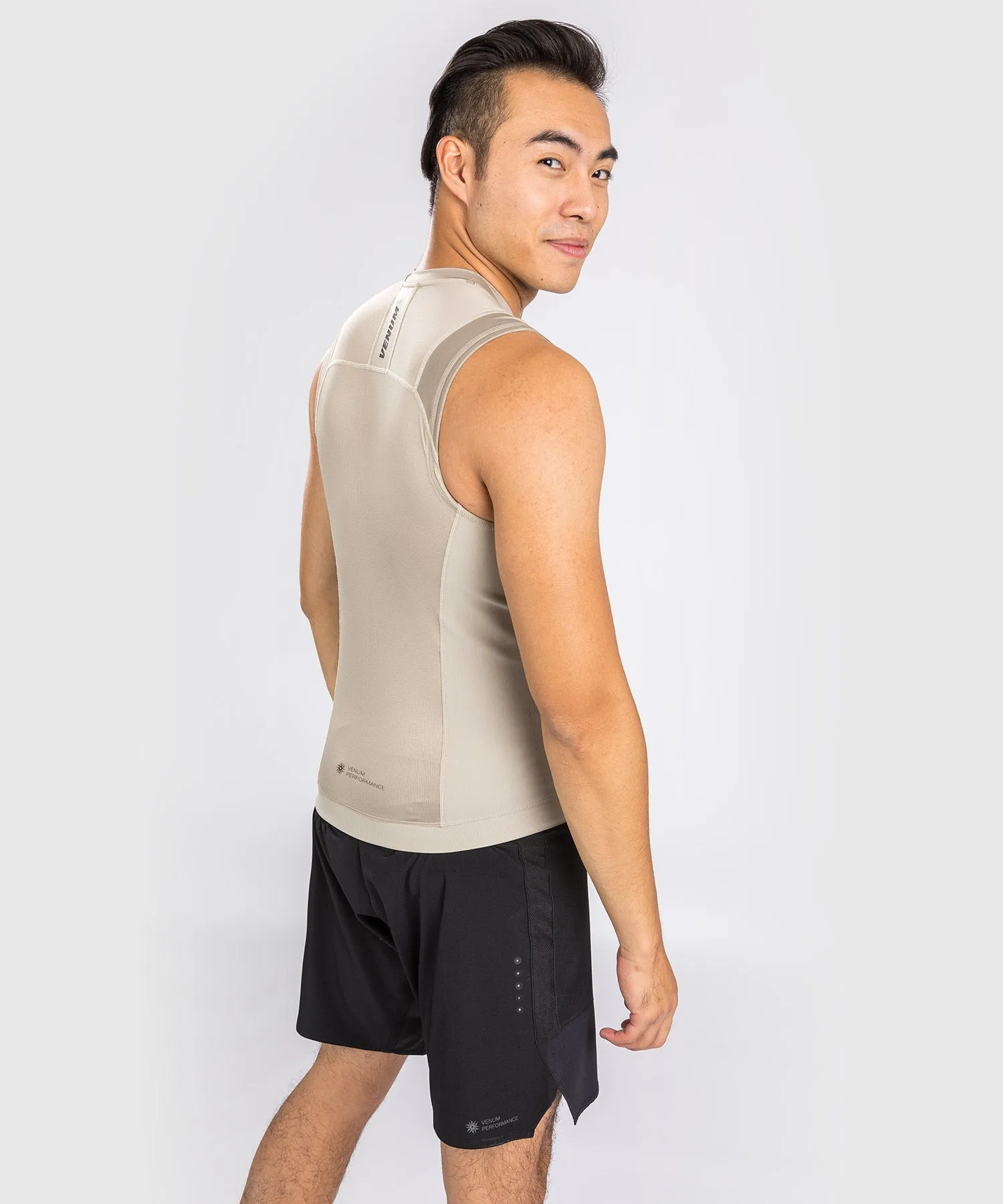 Venum G-Fit Air Rashguard Sleeveless - Sand