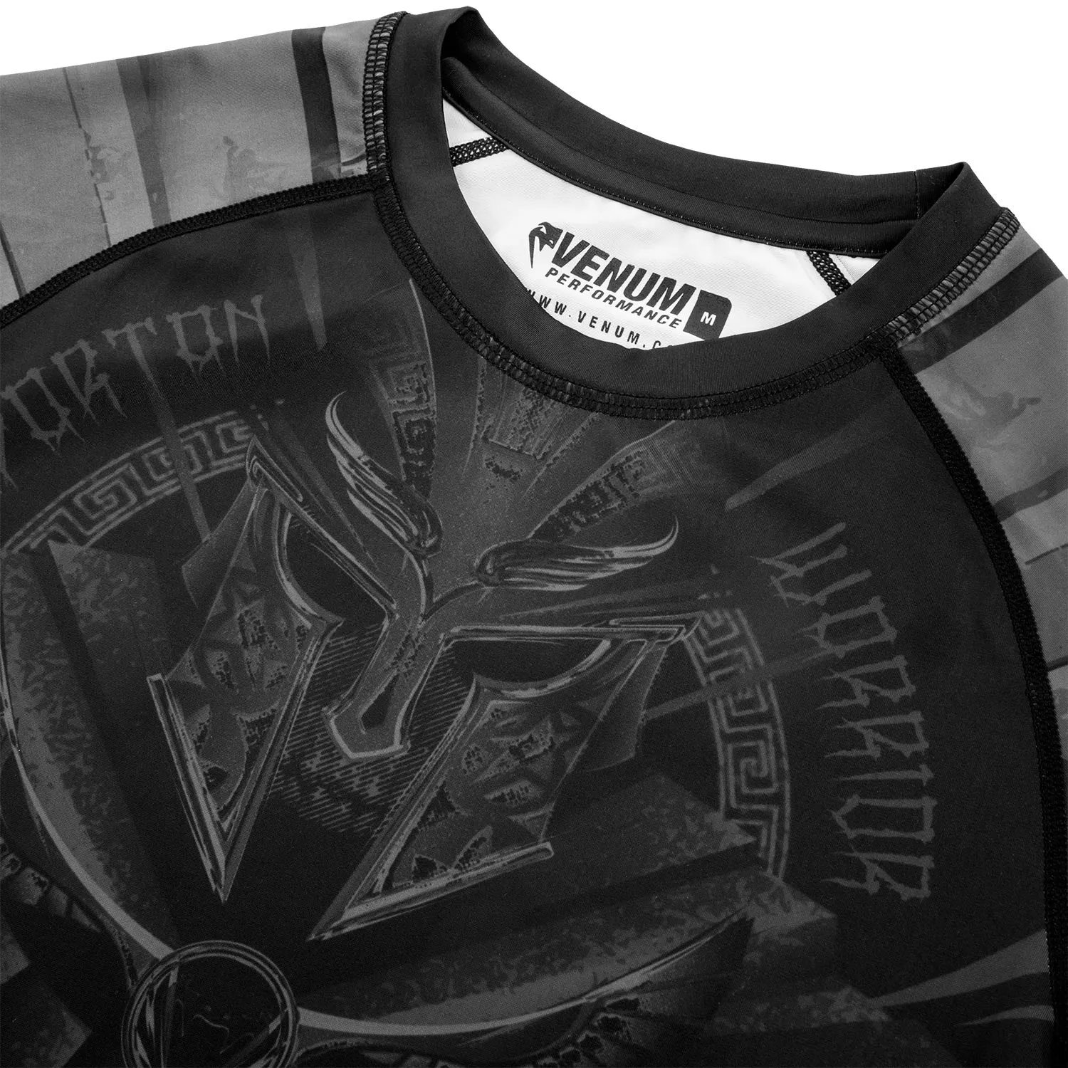 Venum Gladiator 3.0 Rashguard - Long Sleeves - Black/Black