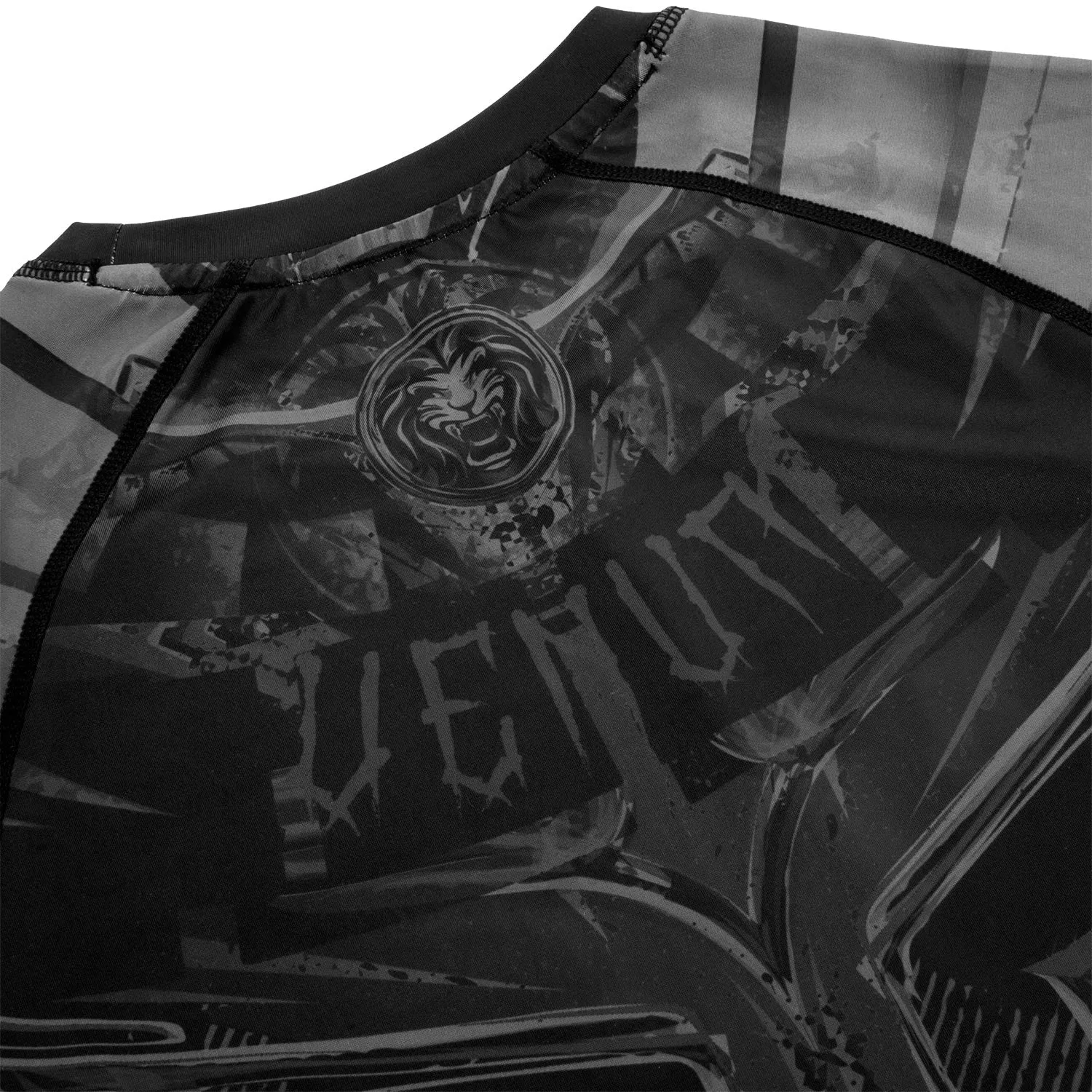 Venum Gladiator 3.0 Rashguard - Long Sleeves - Black/Black