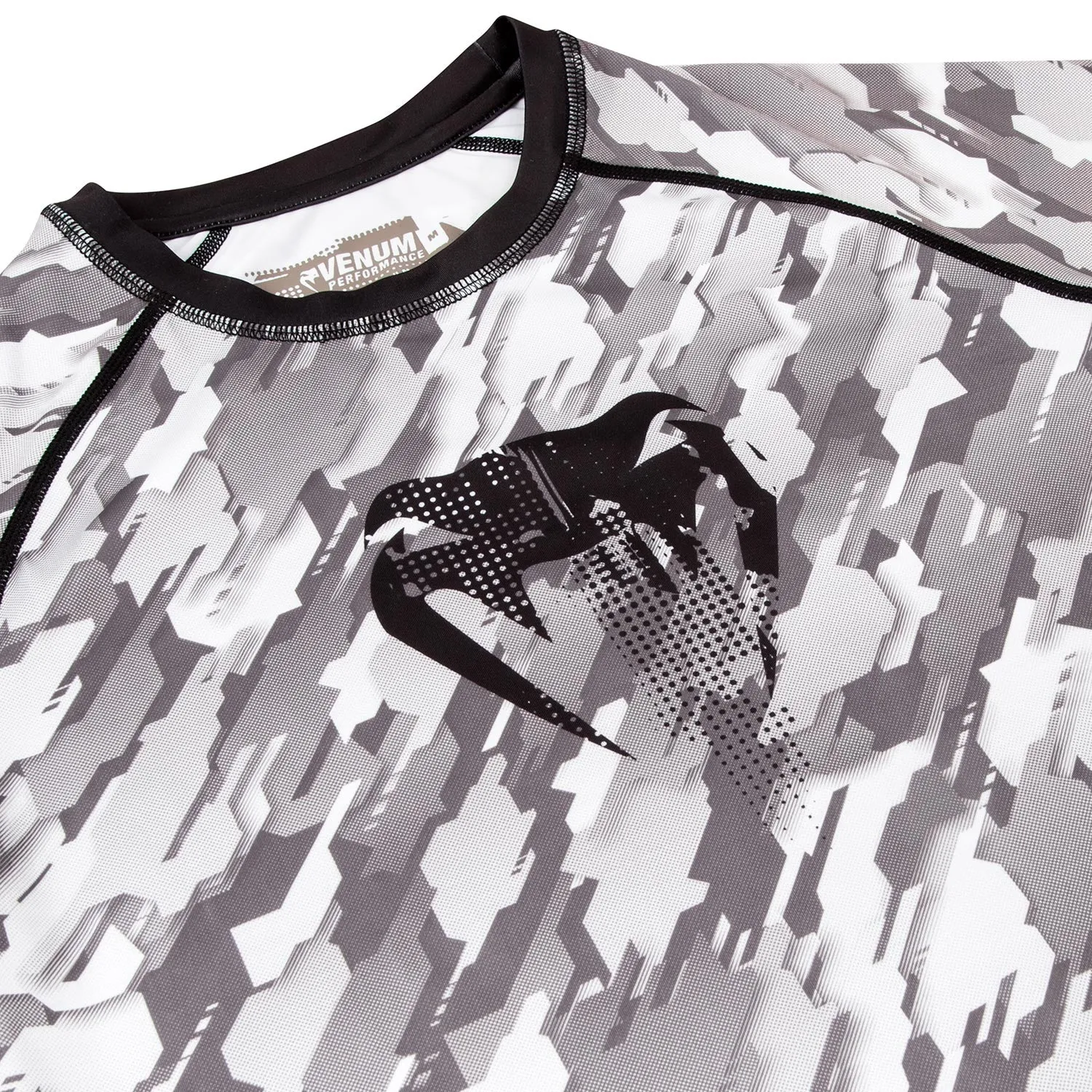 Venum Tecmo Rashguard - Short Sleeves - Grey