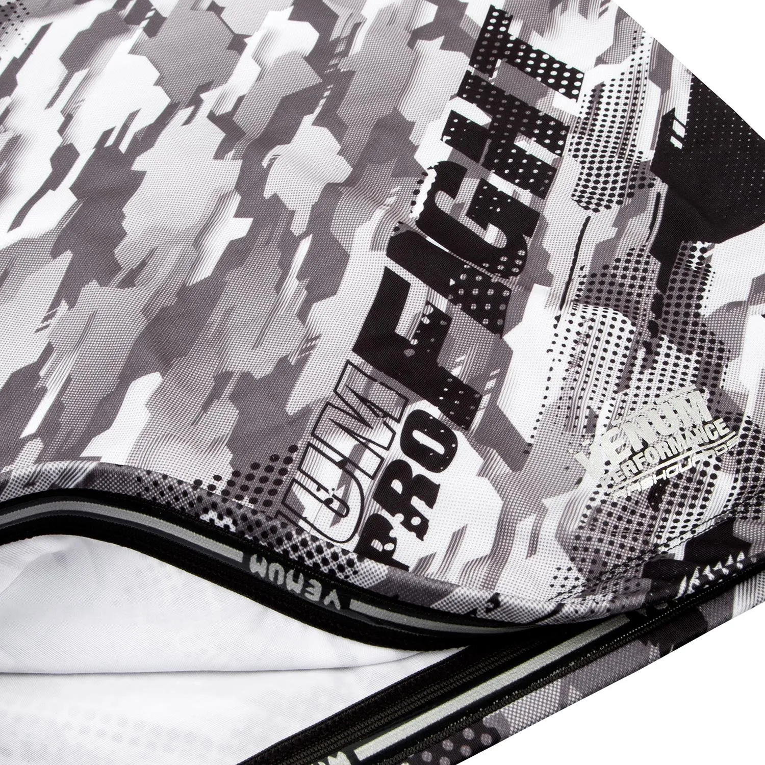 Venum Tecmo Rashguard - Short Sleeves - Grey