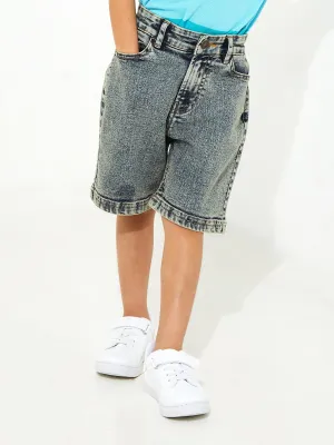 Vintage Stretch Denim Shorts
