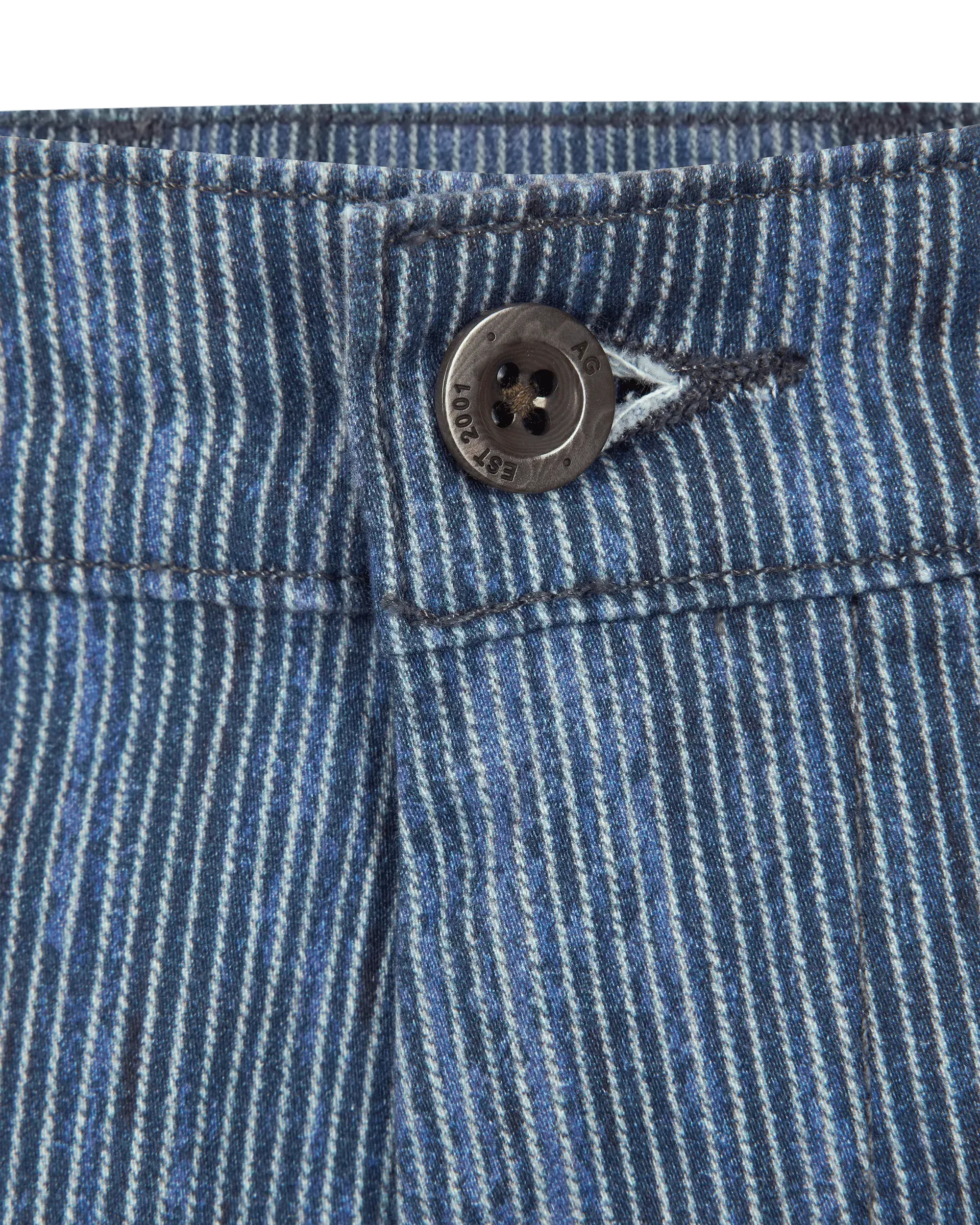 Wanderer Slim Striped Trouser Short