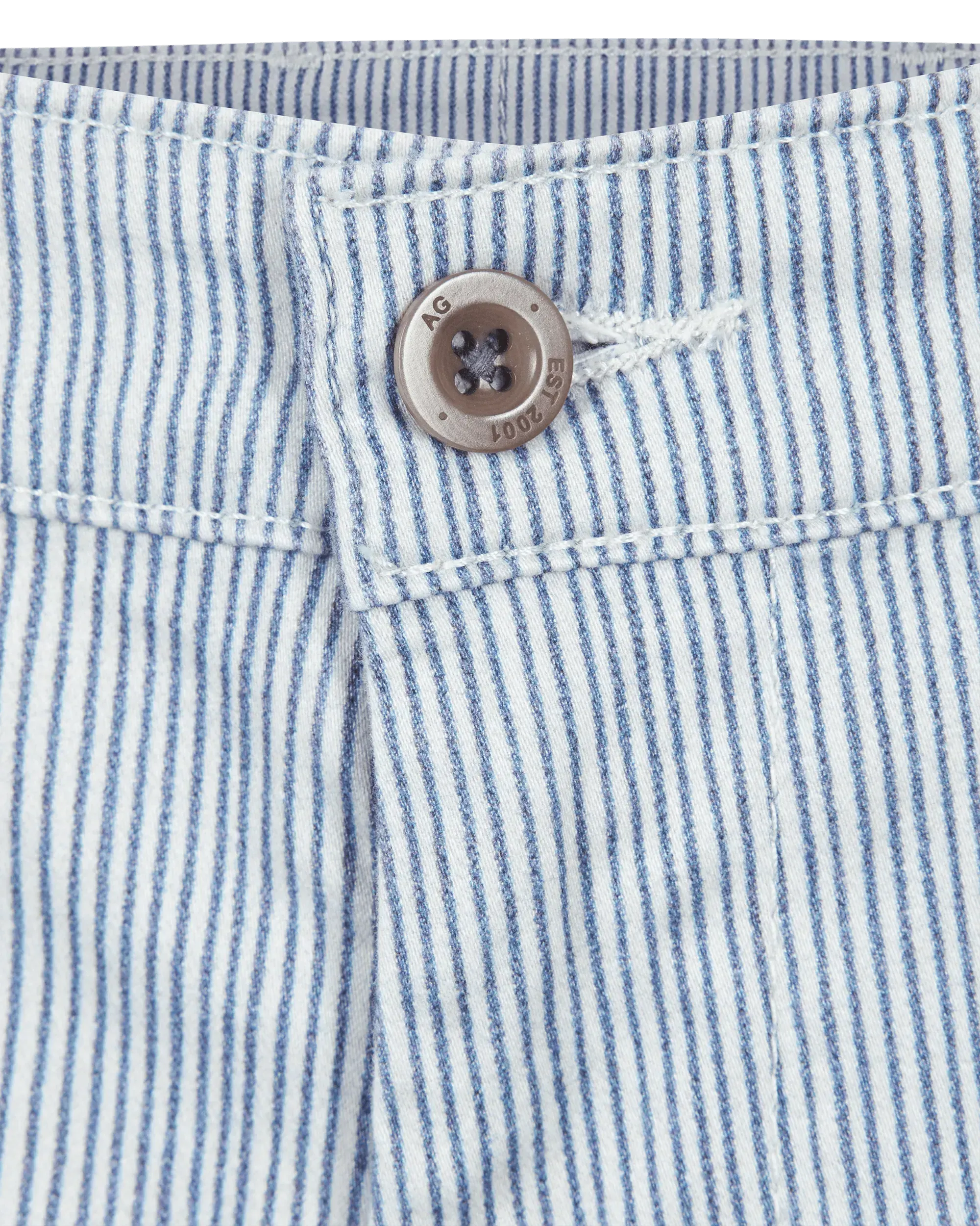 Wanderer Slim Striped Trouser Short