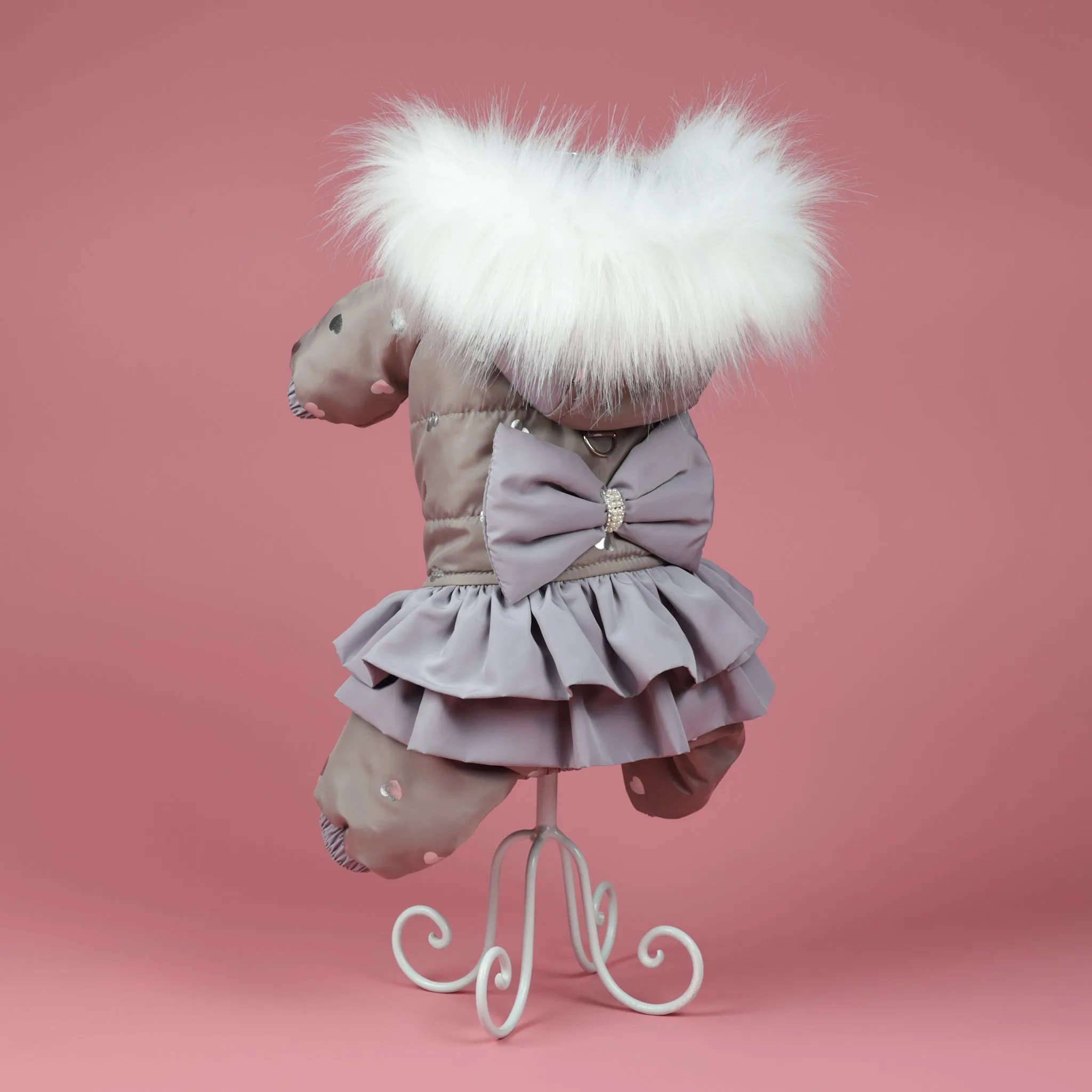 Winter cute dog snowsuit