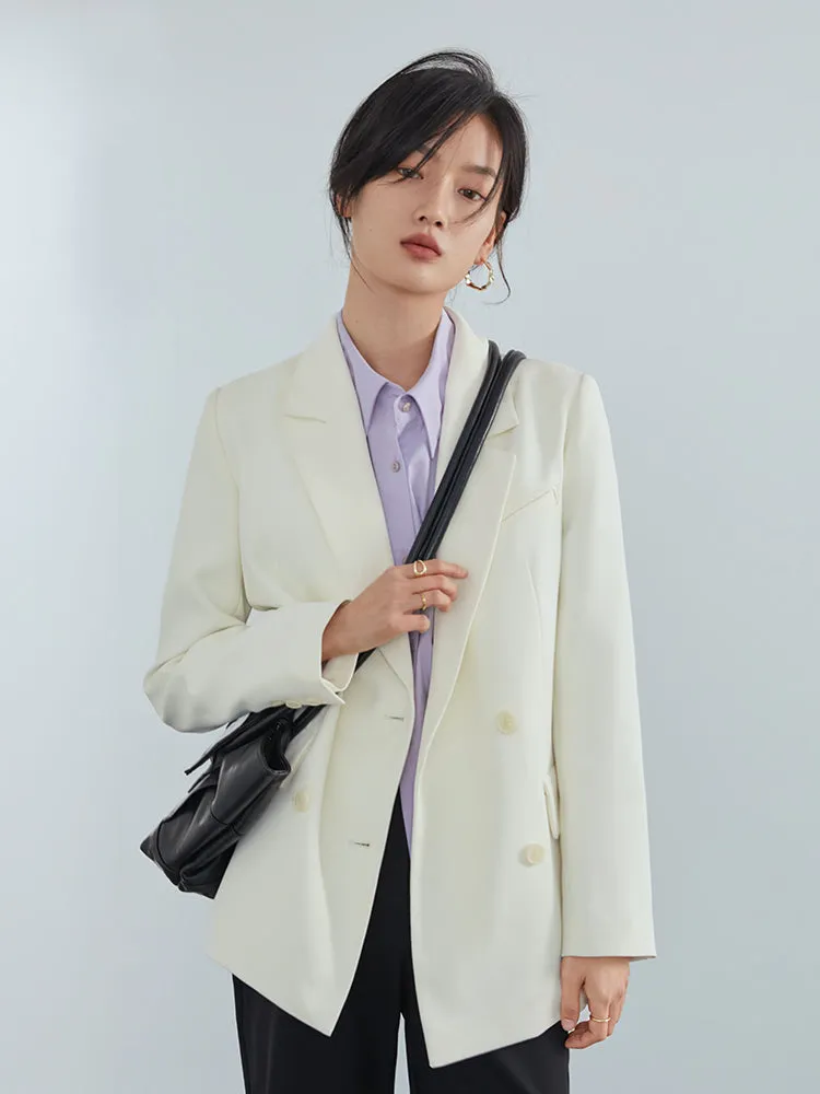 Wjczt Office Ladies Casual White Blazer Women Spring Black Oversized Blazer Jacket Female Elegant Business Short Green Coat