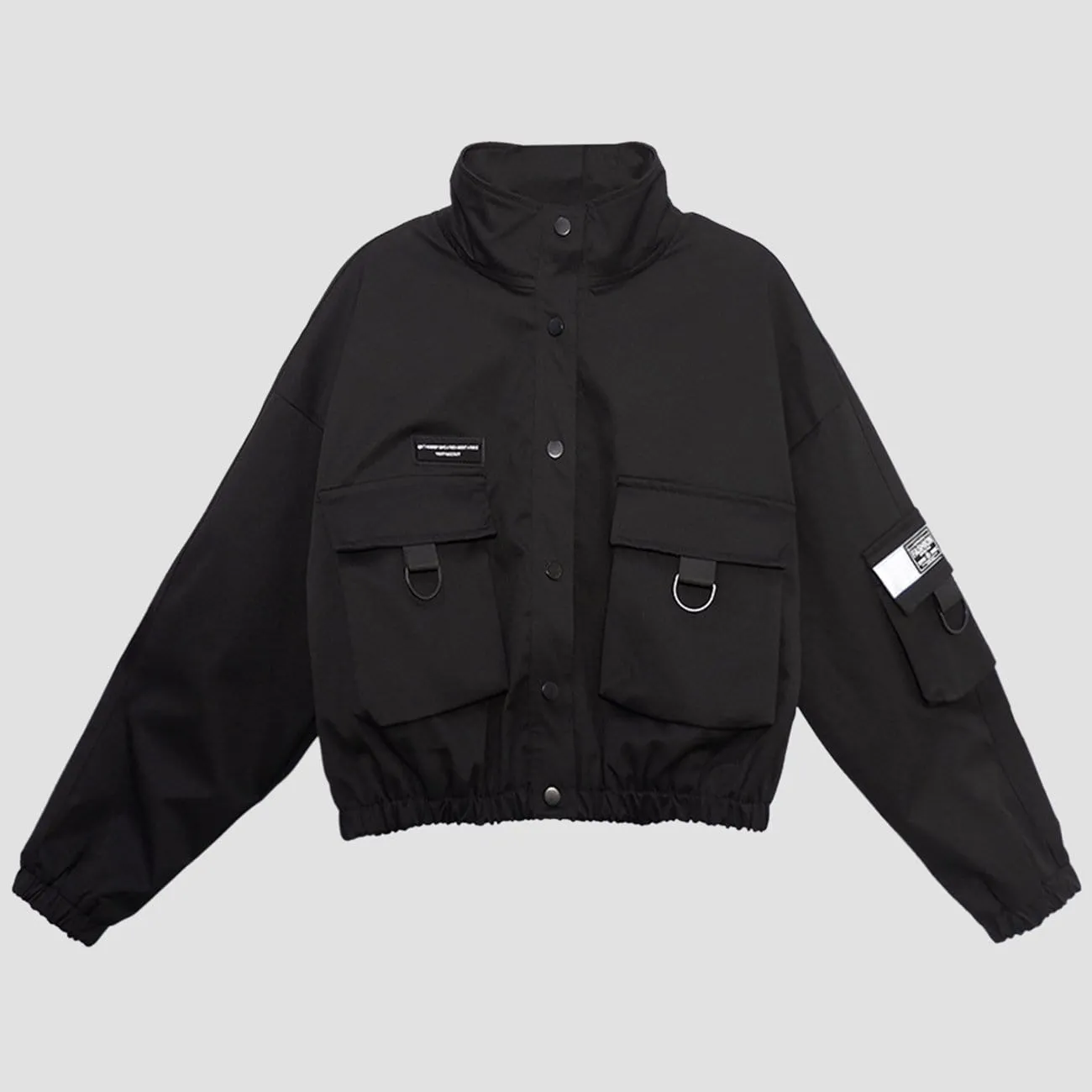 WLS Labeling Pockets Stand Cargo Jacket
