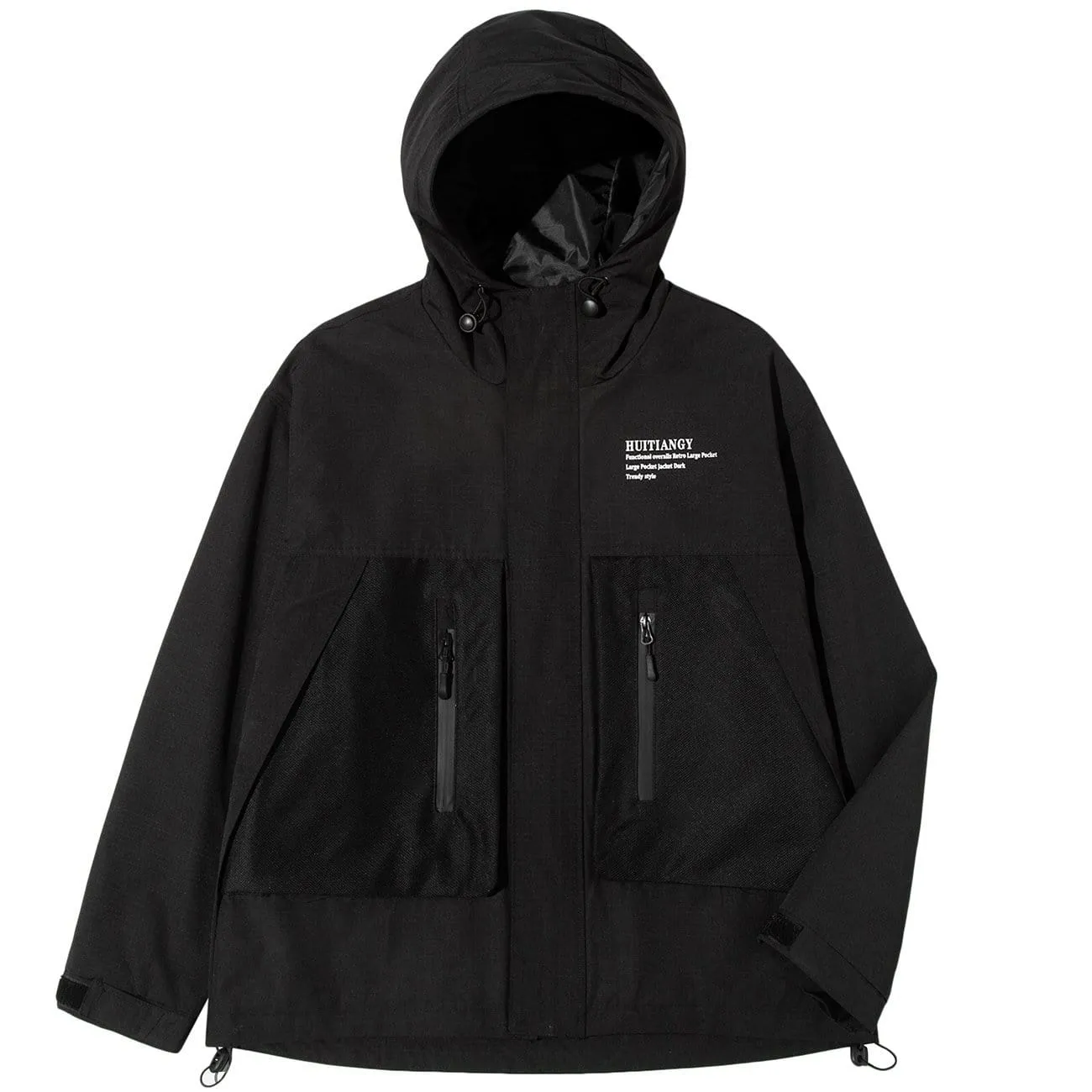 WLS Stitched Zipper Pocket Jacket