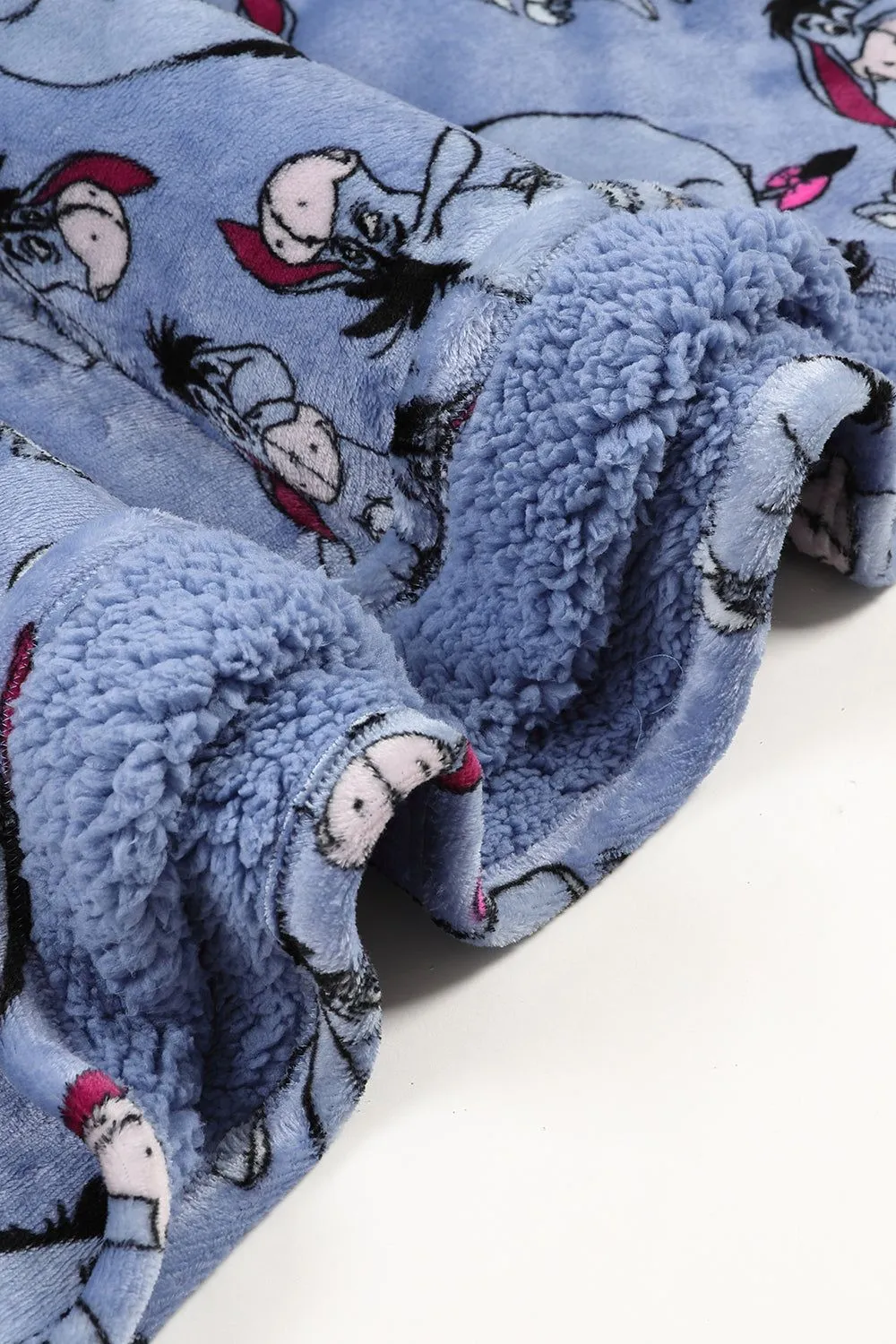 Women's Disney Eeyore Winnie The Pooh Oversized Fleece Blanket Hoodie One Size W23