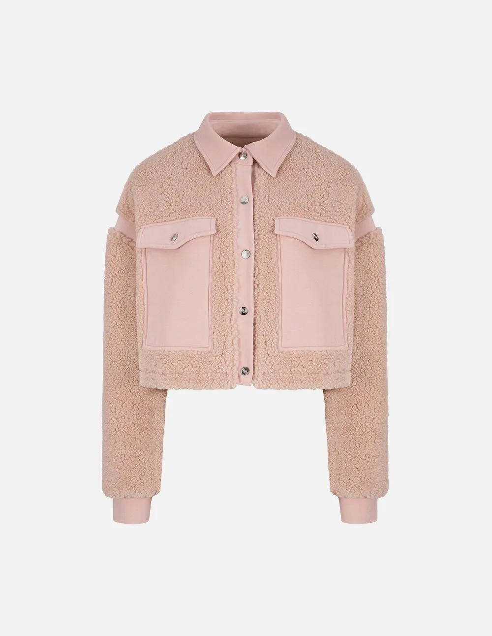 Women's Patchwork Eco-Friendly Fur Short Coat